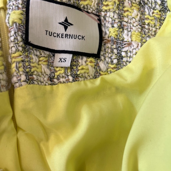 Tuckernuck, green tweed dress, NWT - Picture 6 of 6